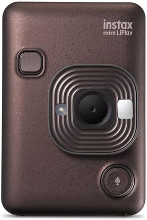 INSTAX Mini LiPlay 2: Гібридна цифрова камера (Deep Bronze)