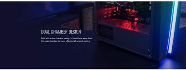 Корпус для ПК Aerocool Bolt Mid-Tower RGB, ATX, з прозорою бічною панеллю, RGB підсвітка, 120мм вентилятор, Чорний