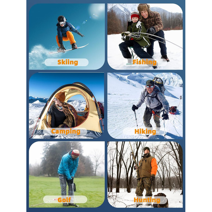 Електричні грілки для рук, багаторазові, 2 шт. в наборі, 3 режими нагріву, USB-зарядка, для чоловіків, на вулиці, кемпінг, полювання, рожеві