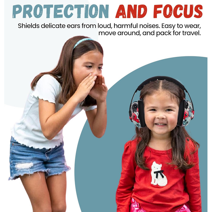 Навушники для захисту від шуму для малюків ME&LIO (0-24 місяці) - для подорожей, сну, аутизму та сенсорної чутливості, SNR 25dB, сертифіковані