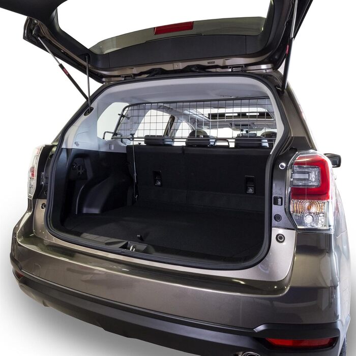 Сітка для собак Travall для Subaru Forester (2012-2018) - захист багажника, транспортування тварин, міцна сталева сітка