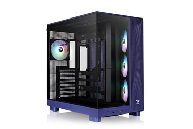 Корпус Thermaltake TG ARGB ATX Mid-Tower – View 380 XL, білий, з вентиляторами, USB-C, підтримка радіатора 360мм