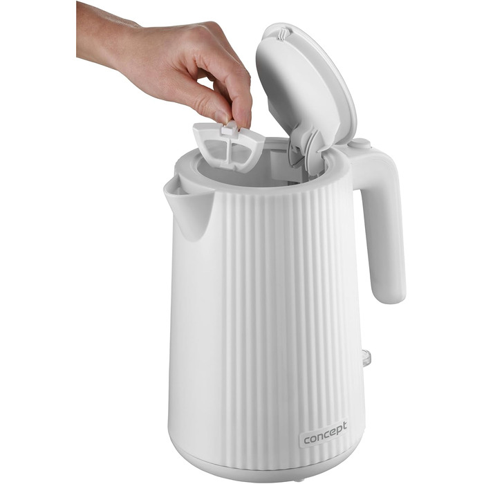 Електричний чайник Concept RK2391, 1.7 л, білий