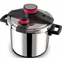 Скороварка Lamart STEAM LT1228, 7 л, діаметр 22 см, нержавіюча сталь