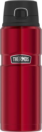Термос із нержавіючої сталі 0,70л, блакитний - Thermos King, абсолютно герметичний, зберігає тепло 15 год, холод 24 год, для чаю, кави, води, BPA-free