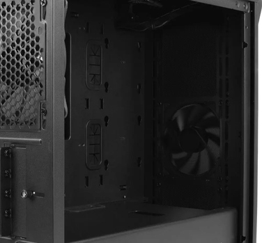 Корпус для ПК Genesis Irid 503 micro ATX, чорний, з вікном