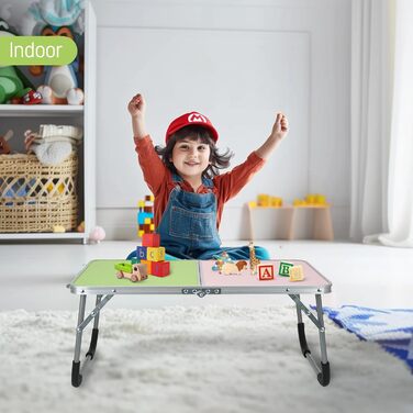 Складаний столик для дому та відпочинку - білий, Klappbarer Esstisch