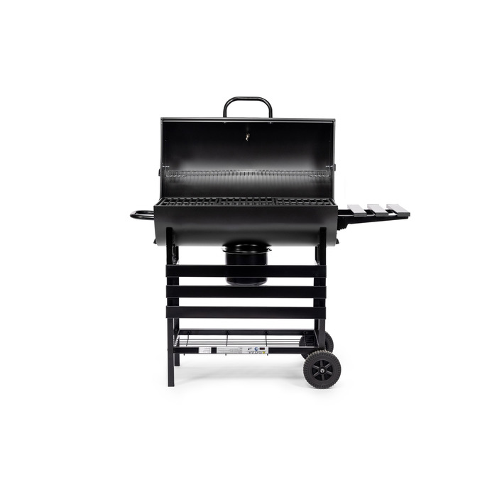 Вугільний гриль-бочка Activa Mastercook із чавунною решіткою, 71 x 35 см - 11260