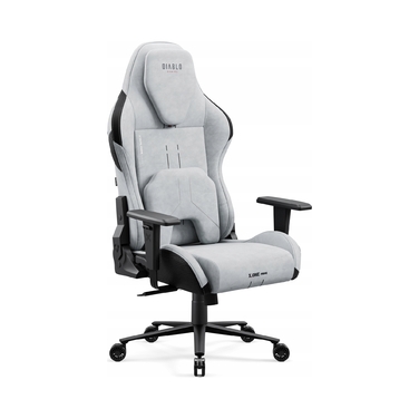 Ігрове крісло Diablo Chairs X.One Prime, тканина, сіре