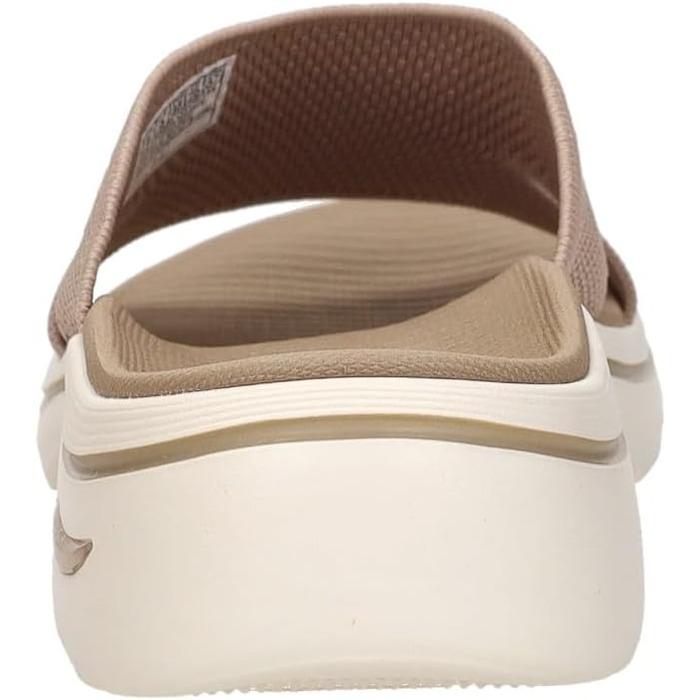 Сандалі Skechers Go Walk Arch Fit 2.0 жіночі бежеві 40 EU - комфортні повсякденні босоніжки