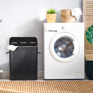 Relaxdays Laundry Sorter made of Bamboo