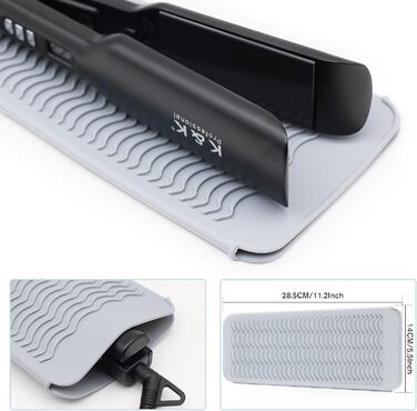 Випрямляч для волосся K&K Haare 45 мм з керамічно-титановим покриттям та іонізацією