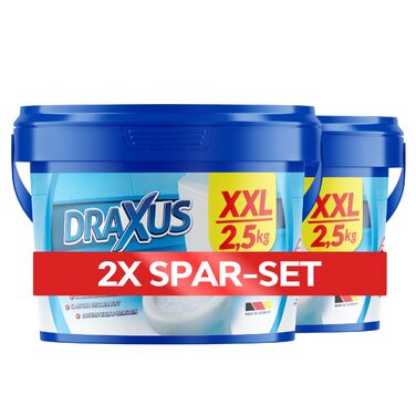 Засіб для чищення унітаза DRAXUS WC Schaum, потужна піна від вапняного нальоту та сечового каменю, XXL упаковка 2.5 кг (2 шт по 1.25 кг)