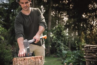 Точилка для ножів Fiskars Xsharp: керамічний точильний елемент, корпус з скловолокна, чорний/помаранчевий