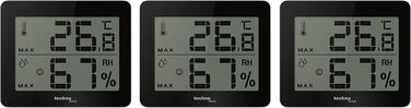 Набір погодних станцій Technoline WS9450, 3 шт., чорний/сріблястий