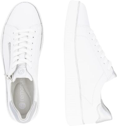 Жіночі кросівки Remonte D2E01 - білі, напівчеревики, з м'якою устілкою, 39 розмір