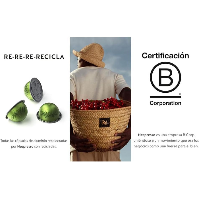 Кава Nespresso Vertuo, Пакети по 30 капсул (10 різних смаків), 375г