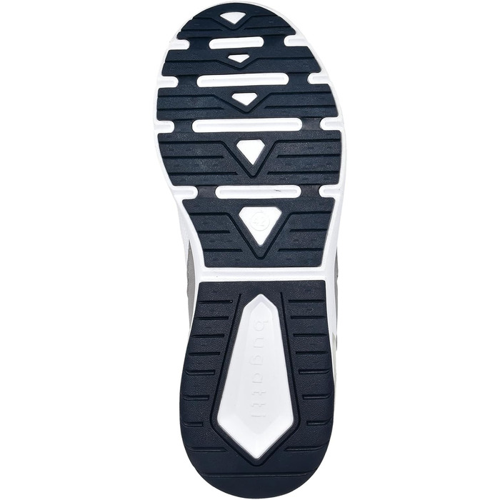 Bugatti спортивні кросівки з Memory Foam, білі, дихаючі, (40 EU)