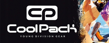 Багатофункціональний шкільний рюкзак CoolPack, чорно-синій, 28 л