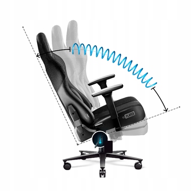 Ігрове крісло Diablo Chairs X-Player 2.0, чорне