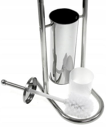 Набір аксесуарів для ванної кімнати Artgos, нержавіюча сталь, сірий глянцевий