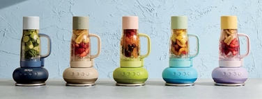 Стаціонарний блендер Ninja DB351EUCY, 1100 Вт, синій