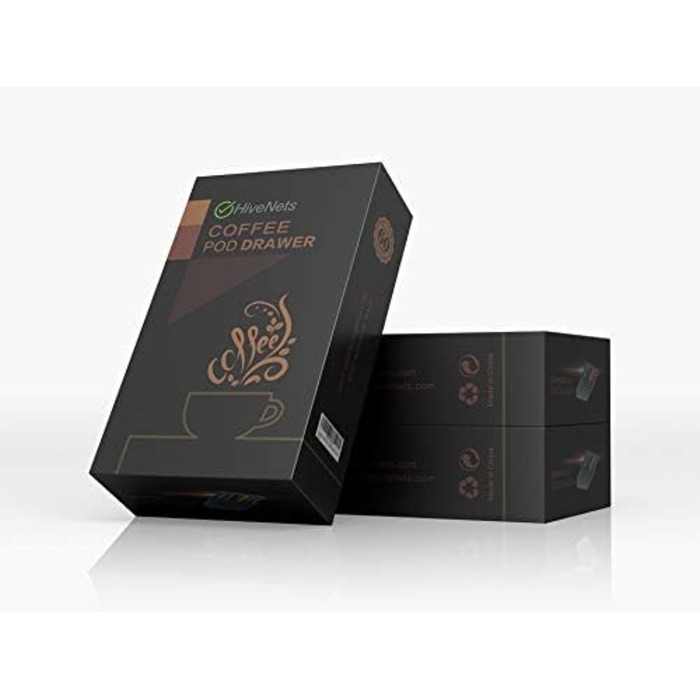 Організатор для капсул Nespresso HiveNets - тримач для 60 капсул з міцного скла