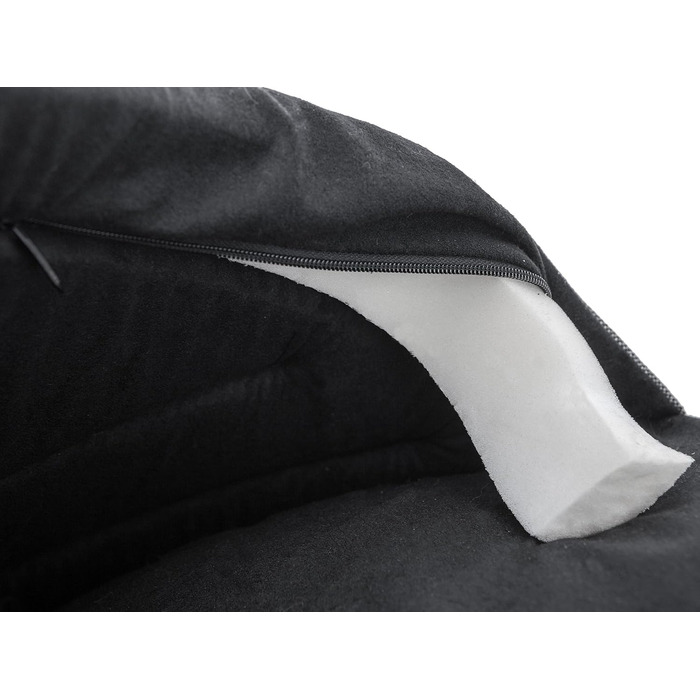 Dog cave, dog bed, dog sofa, dog cushion, dog house, dog basket, dog couch, resting place, pet bed, dog lounger, cushion, Graphite, R1: 65 x 50 cm
