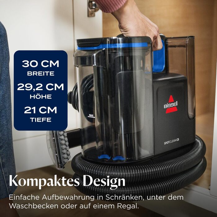 Портативний мийник для килимів Bissell SpotClean C5 - для дому, авто, човнів та диванів