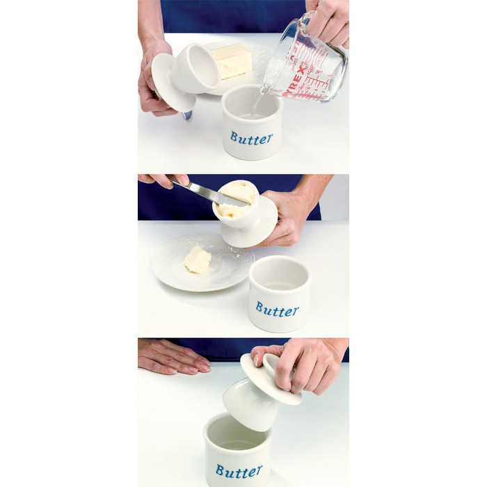 BB-CCSAND The Original Crock by L. Tremain, Cafe Collection-Pale, Bone China, Light Sandalwood, Matte