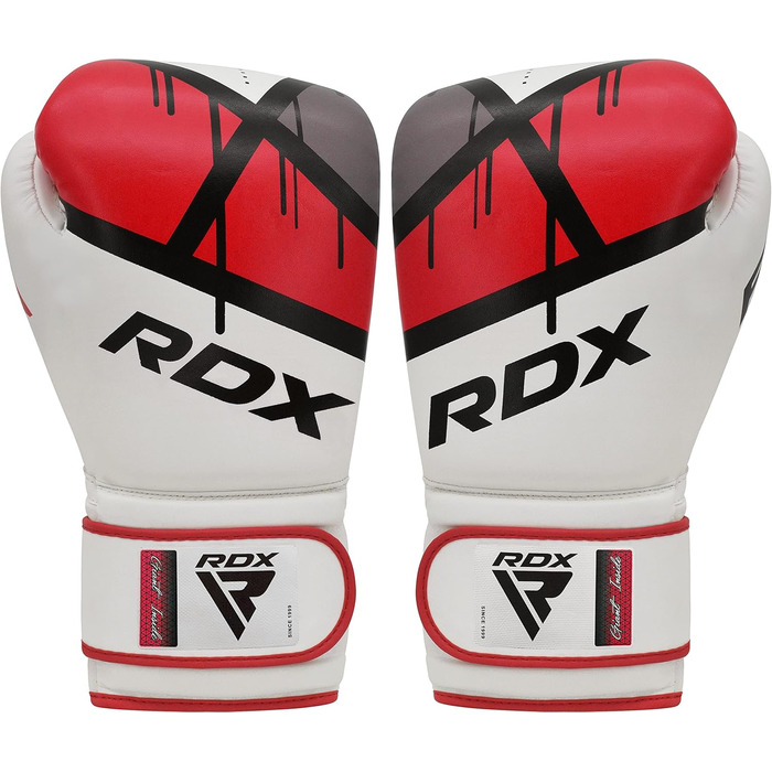 Боксерські рукавички для дітей RDX Junior, Maya Hide, вентильована долоня, для спарингу, кікбоксингу, ММА, 6OZ, зелені