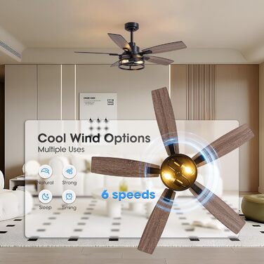 Стельовий вентилятор LuminFan 46