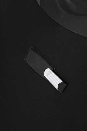 Набір валіз Beibye з тканини, ручний багаж 54см, з замком, червоний та чорний