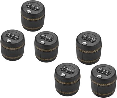 Loboo Idea Combination Lock for Wine and Liqueur Bottles, Bottle Stopper, Password Code Lock, Digital Wine Lock, the diameter of the bottle opening should be between 26 mm and 28 mm