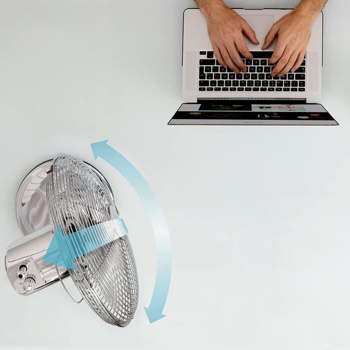 Вентилятор Cecotec EnergySilence 620 RetroDesk: потужний, стильний, з регулюванням висоти та осциляцією