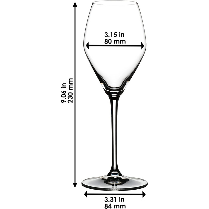 Набір келихів для шампанського та розе RIEDEL Extreme, 4 шт, кришталеве скло, машинне виготовлення