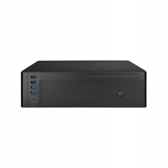 Корпус Chieftec A4/300 Tower Slim з блоком живлення, червоний