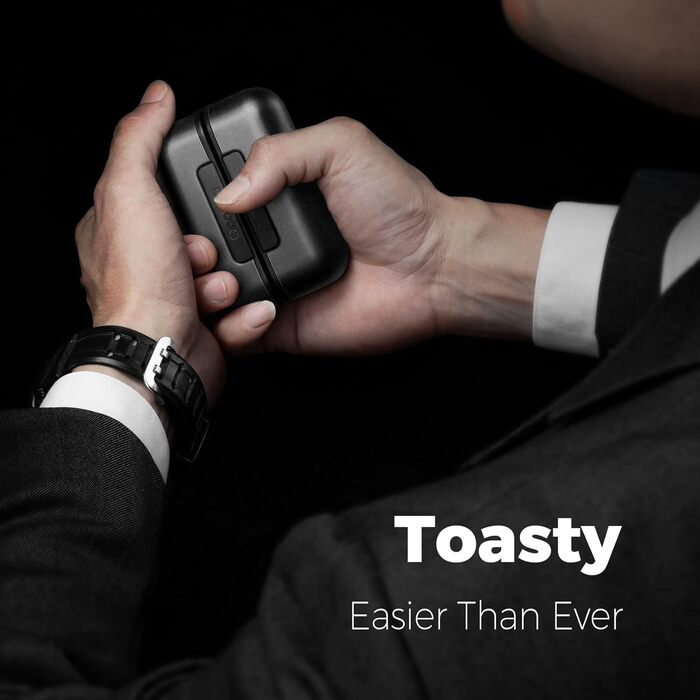 Електричний грілка для рук OCOOPA MagTwins, 10000 mAh, 2 шт., 4 режими нагріву, USB power bank для зими, чорний