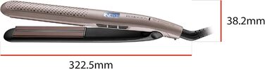Випрямляч для волосся Remington Wet2Straight Pro S7970 - для мокрого та сухого волосся, LCD-дисплей, 140-230°C