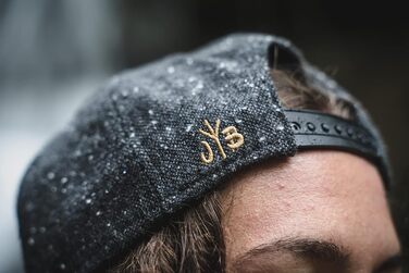 Кепка бейсболка Jumping Bird для чоловіків • Snapback кепка для активного відпочинку • Регульований розмір, легко миється, темно-сірий колір