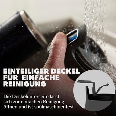 Термокружка Contigo West Loop Autoseal з нержавіючої сталі, 470 мл, Dark Plum (вишневий)