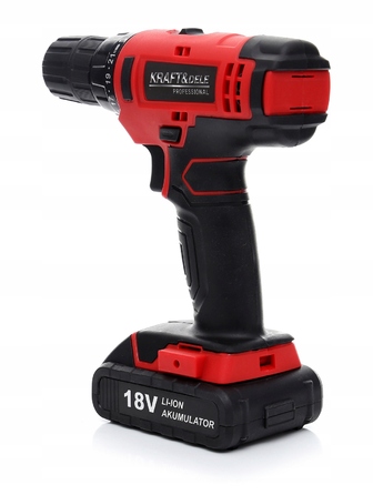 Акумуляторна шурупокрут Kraft&Dele 18 V KD1566