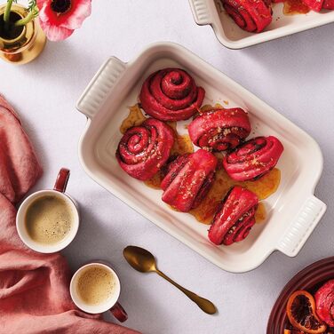 Форма для запікання Le Creuset прямокутна керамічна Tradition 26 см, червона (71102320900001)