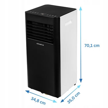 Переносний кондиціонер Climative DUO WiFi 3кВт 3в1