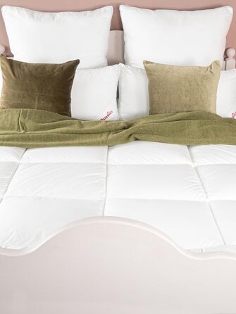Зимова ковдра PARADIES Avera Bio 155x220 см, лиоцел, стьобана, сертифікат Öko-Tex 100 клас 1