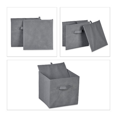 Set of 6 Storage Boxes