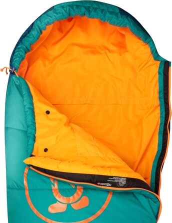 Дитячий спальний мішок Trollkids Femund 3in1, зелений, універсальний розмір