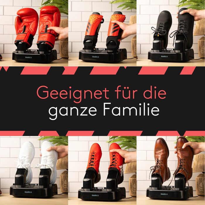 ShoeDry Ozone - Shoe Dryer & Shoe Refresher - Ozone Technology - Kills Bacteria and Fungi - No Unpleasant Odors - Fresh and Clean Shoes - Energy Efficient.