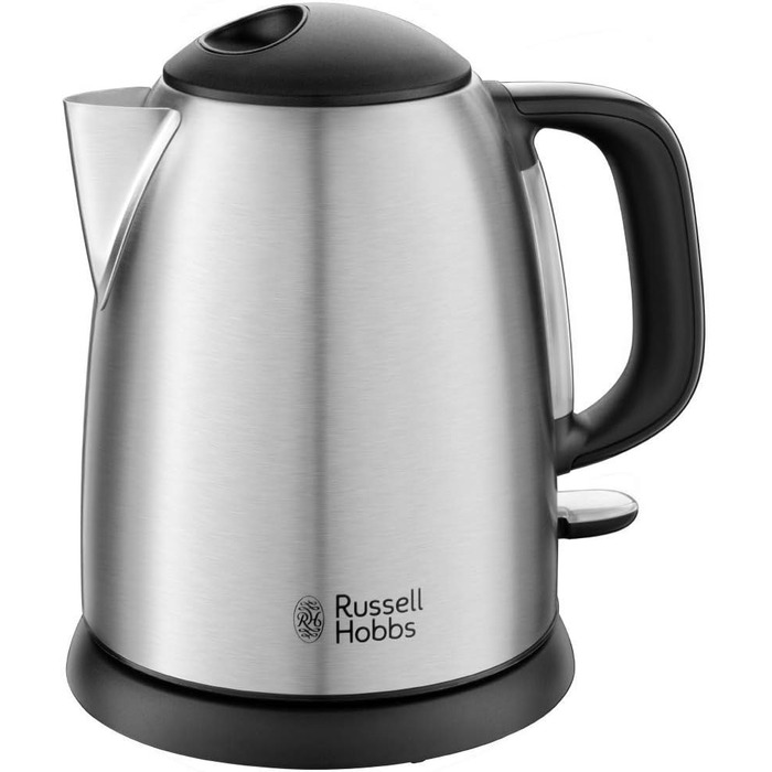 Електричний чайник Russell Hobbs Colours+ 1.0л, нержавіюча сталь, 2400W, з фільтром від накипу