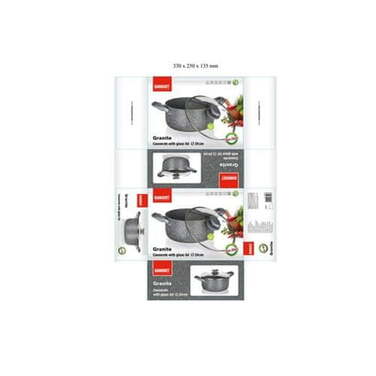Каструля традиційна Banquet Granite, 4,9 л